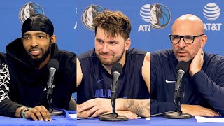 Luka Doncic, Derrick Jones Jr., Jason Kidd | Mavericks vs. Timberwolves postgame 1.7.24