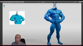 The TIck from the animated movie in Blender real time sculpt
