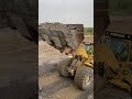 Jaw crusher chews through granite slabs