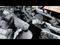 Как делают древесный уголь