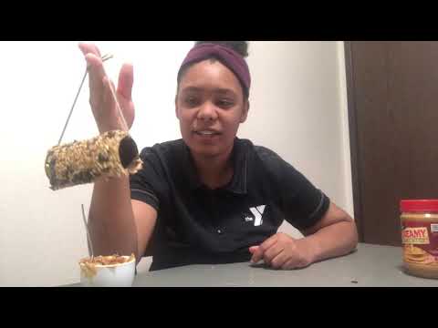 Learn how to make a bird feeder with Kids Korner staff member ‘Kiauna’