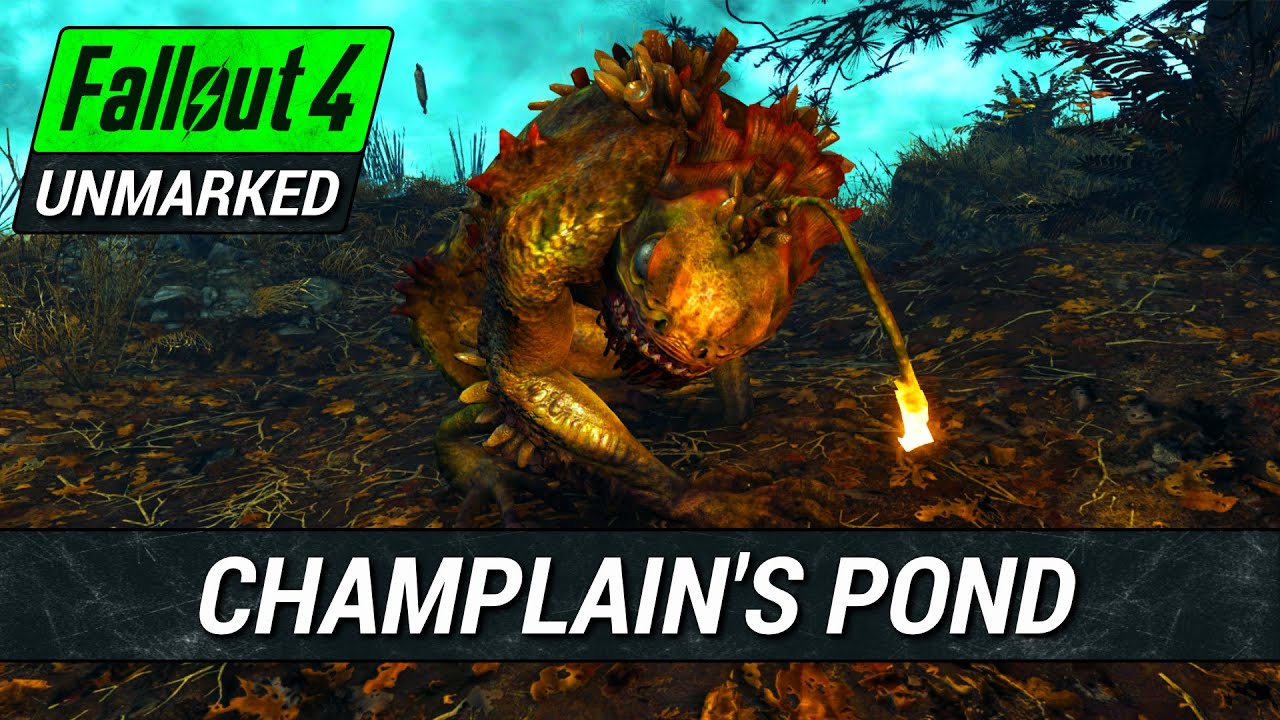 Champlain's Angler Pond | Fallout 4 Unmarked | Ep. 973 - YouTube