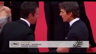 Top Gun Maverick red carpet of Tom Cruise at Festival of Cannes