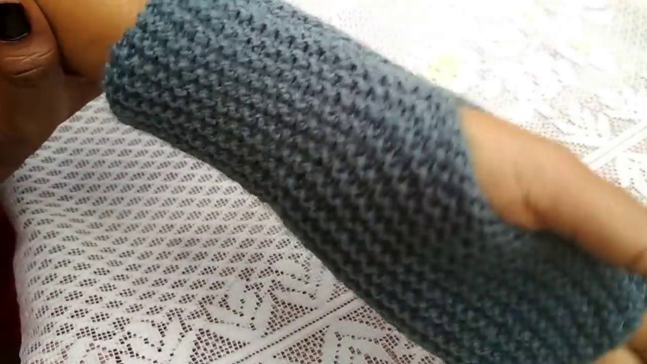Knitted Fingerless Gloves In Hindi A Quick and Easy Knitted Project