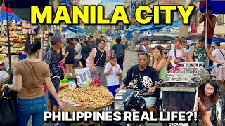 Philippines Real Manila Life Insane Streets, Markets Local Life In Divisoria Tondo Binondo