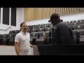 Sights and sounds from Clyde Best's visit to Timbers training