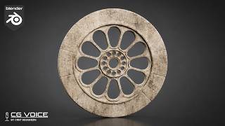 Blender Gothic Rose Window Modeling _ Blender Ornament Modeling