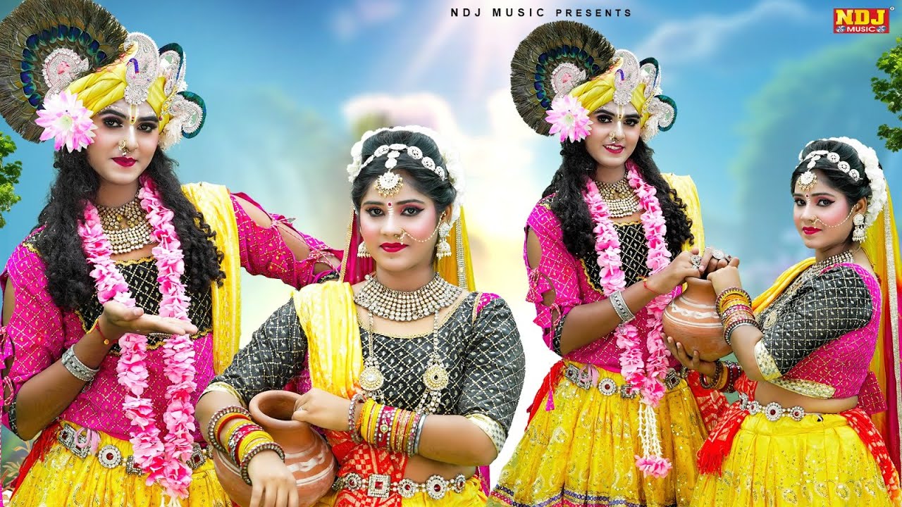 वृन्दावन की गलियों में धूम मचा दी राधे कृष्ण की इन झांकियों ने | Non Stop Radhe Krishna Jhanki Dance