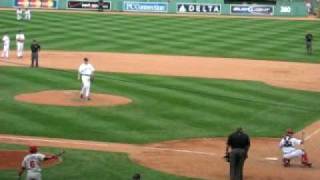 Jonathan Papelbon Enters Fenway Park, 8th Inning