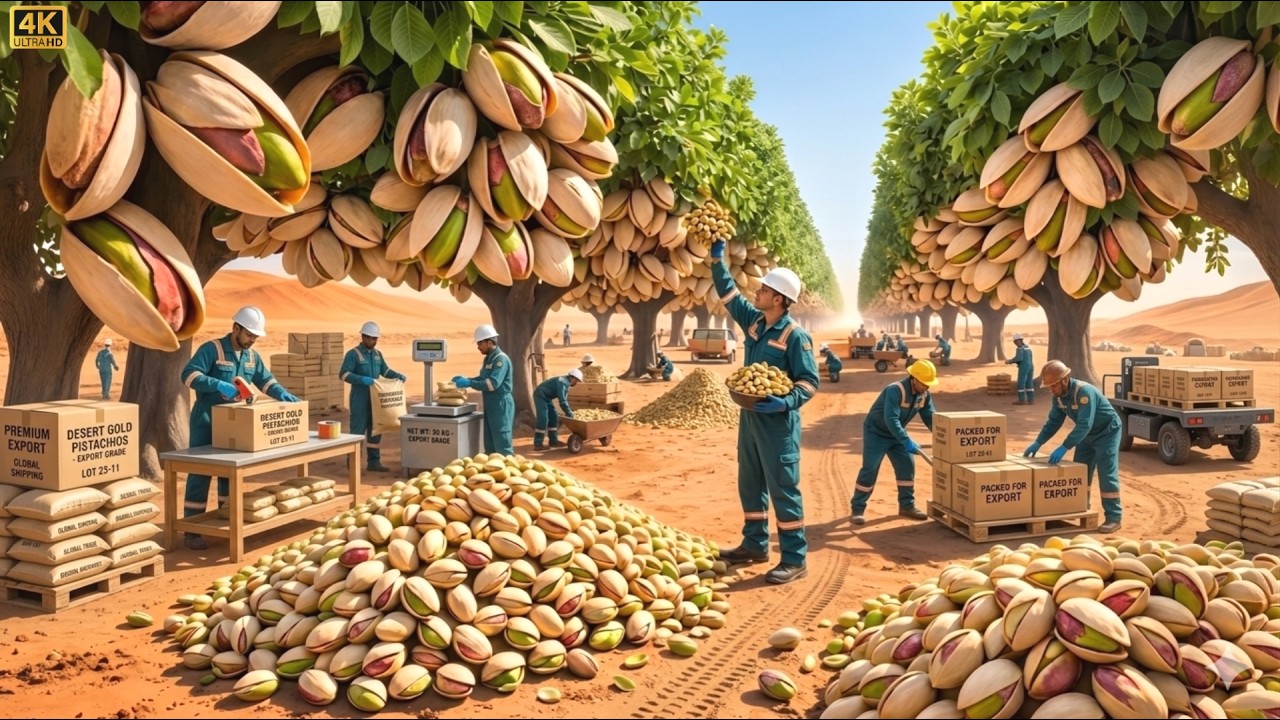 Before You Eat Pistachios Again, Watch How They’re Really Made