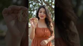 P.C. Chandra Jewellers 14k (585) Yellow Gold American Diamond Earrings Review &amp; Unboxing