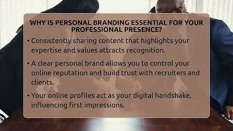 Why Is Personal Branding Essential For Your Professional Presence? - Everyday-Networking