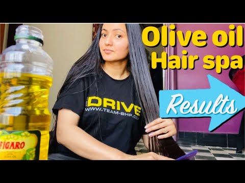 Olive Oil - Hair Spa At Home | Olive Oil For Hair with Amazing Results💕 | Preity