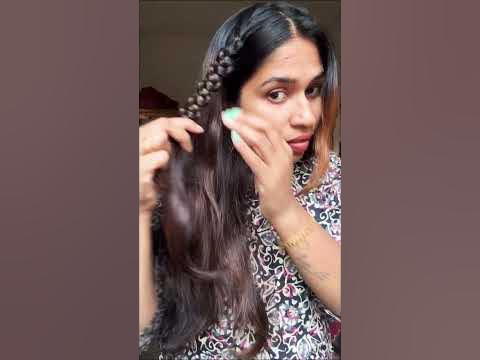  Snake Braid hair style hack 🙈#shortsvideo #hairstyle #viral - YouTube