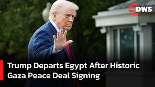 Trump Departs Egypt After Historic Gaza Peace Deal Signing | “A New Dawn for the Middle East” | AC15