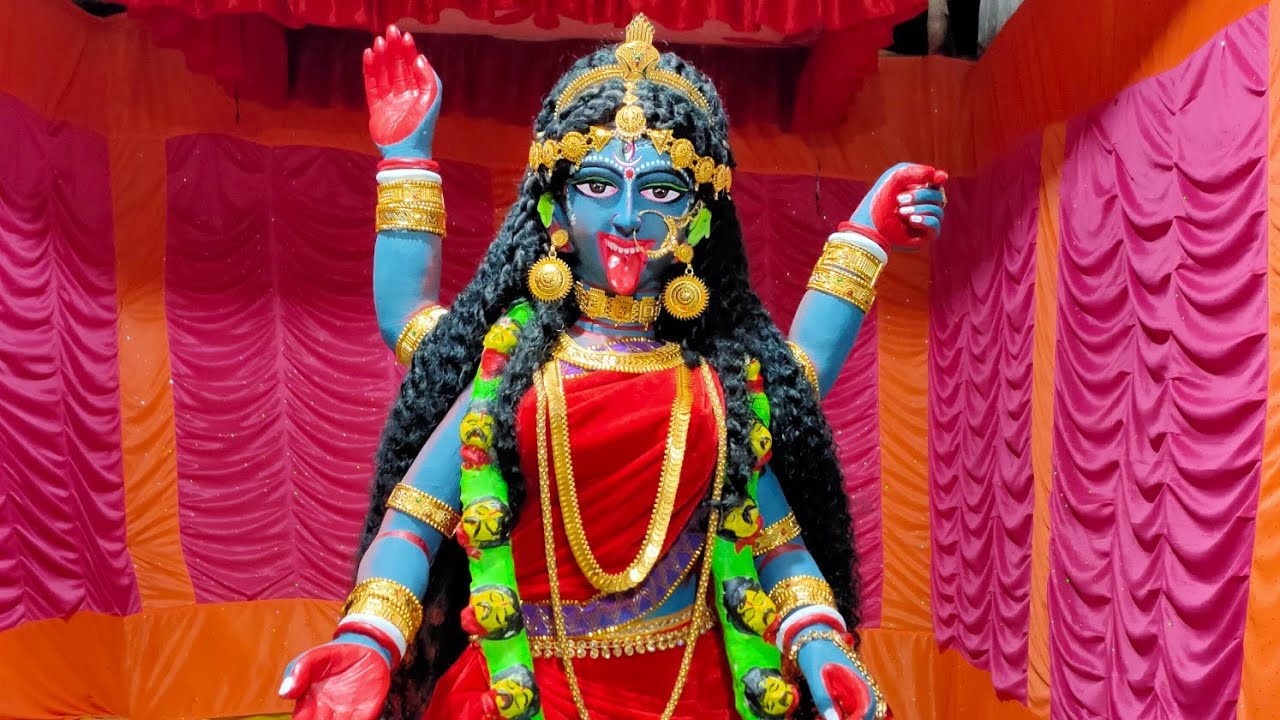 Dakshina Kali idol Making (full Shringar)|| kali idol making | kali thakur banano | maa kali banano