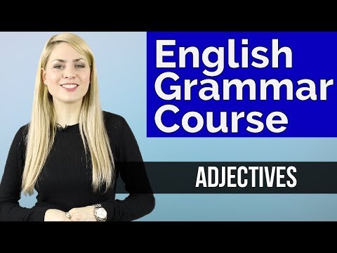 ADJECTIVES #1 | Basic English Grammar Course