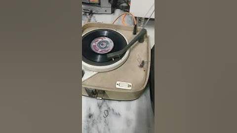 HMV record player