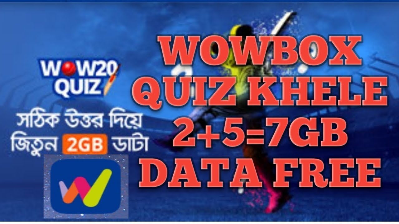 Wowbox free 7 gb internet 1000% real video.