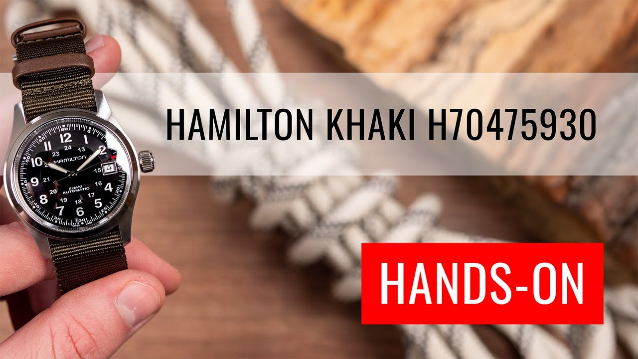 HANDS-ON: Hamilton Khaki Field Automatic H70475930 Call of Duty Special Edition 5000pcs