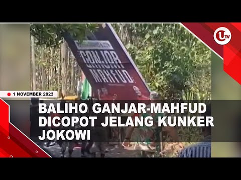 BALIHO GANJAR-MAHFUD DICOPOT SATPOL PP JELANG KUNKER JOKOWI | U-NEWS