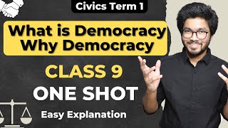 What is Democracy Why Democracy? Class 9 One-Shot Easiest Lecture | Class 9 Social Science | 2021-22