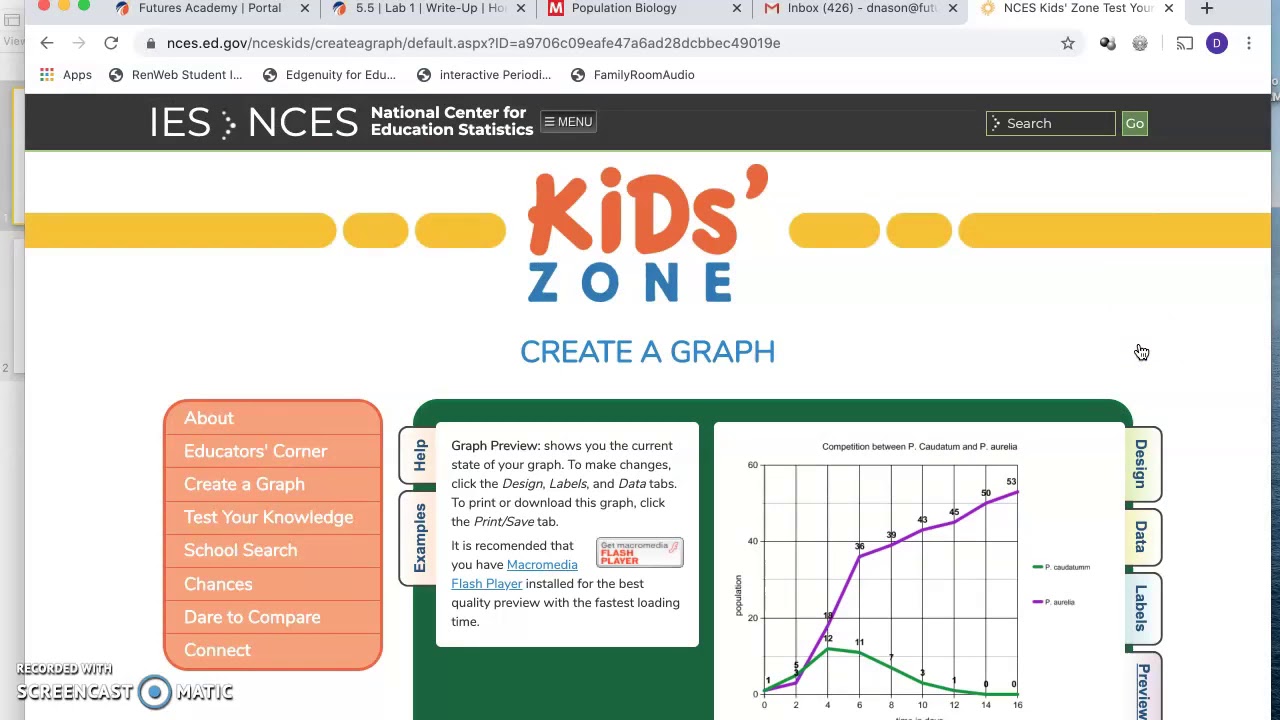making graphs online - YouTube
