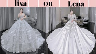 LISA OR LENA DRESSES #lisaorlena#lisa #lena #viral @pinklove447