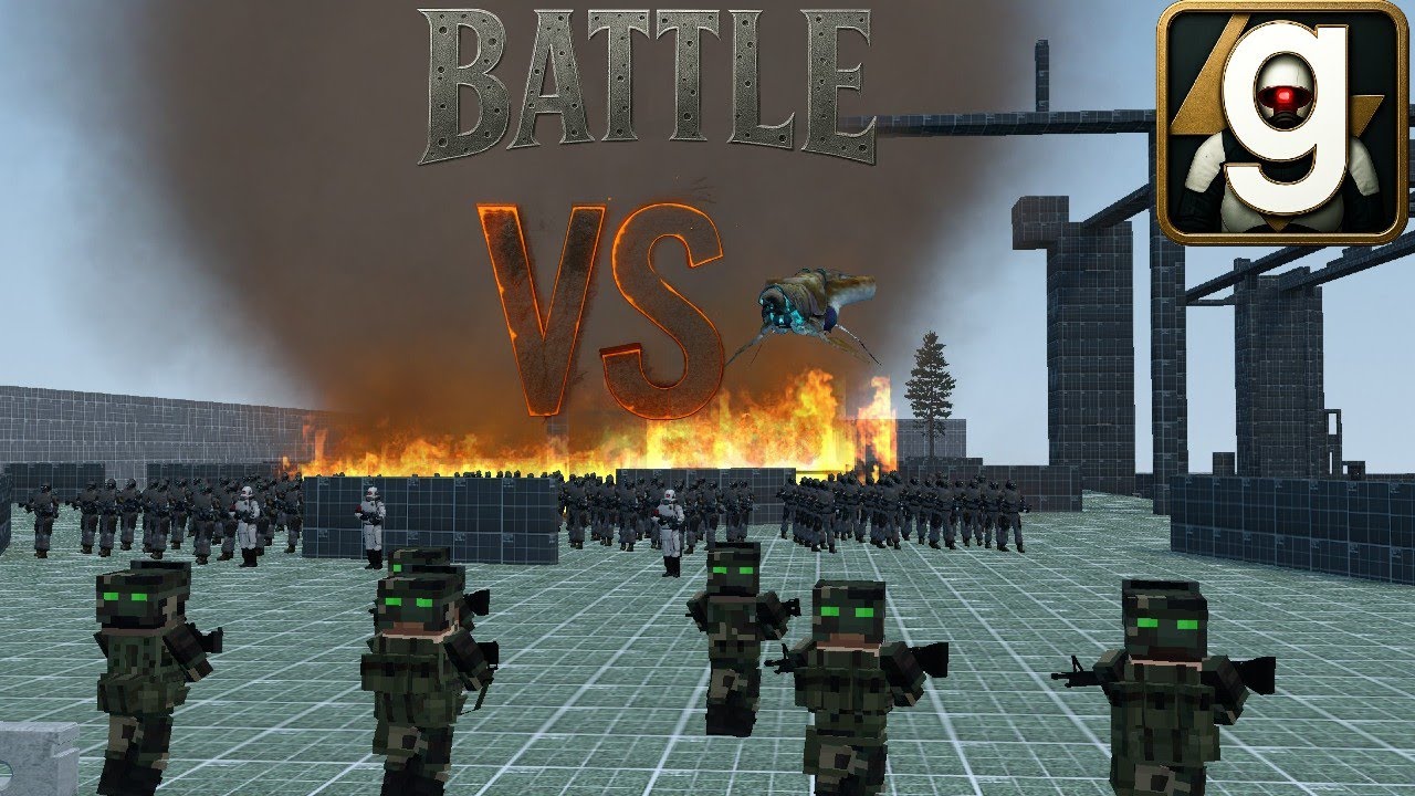 Minecraft Military vs Half Life Combine The Ultimate NPC War