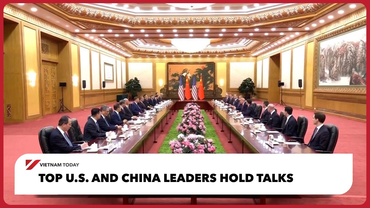 Top U.S. and China leaders hold talks | Vietnam Today - YouTube