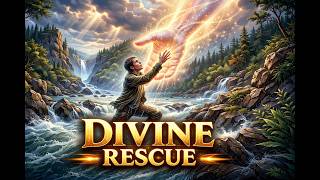 A divine hand rescues a human from danger✨💦🌱#cartoon3d #animation