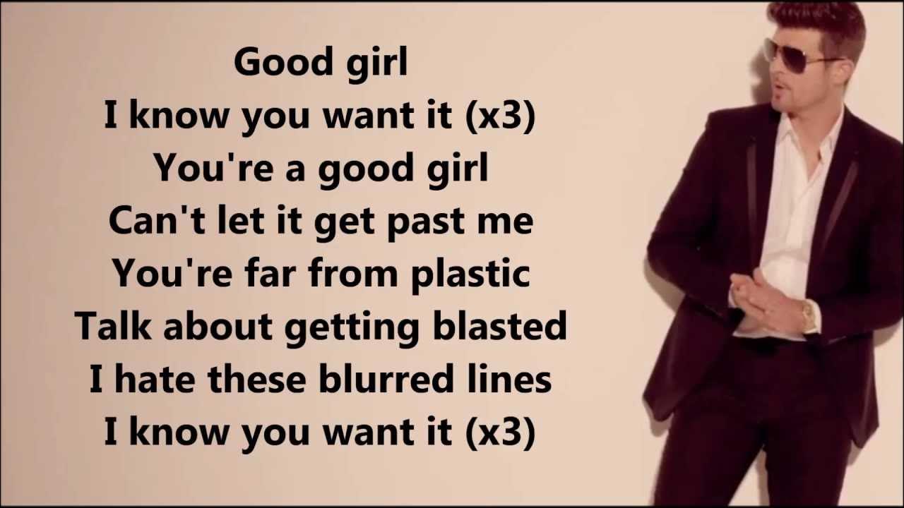 Robin Thicke - Blurred Lines (feat. T.I. and Pharrell) [Lyrics on