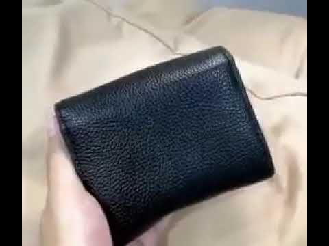 Компактний жіночий гаманець UrbyLux, коричневий, видео 1