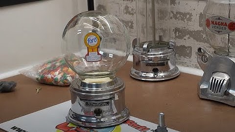 Ford Gum Machine 101 How to use a Ford Gumball machine
