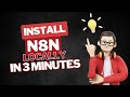 Install N8N on ur PC in 3 minutes and Start building Unlimited AI Agents for free