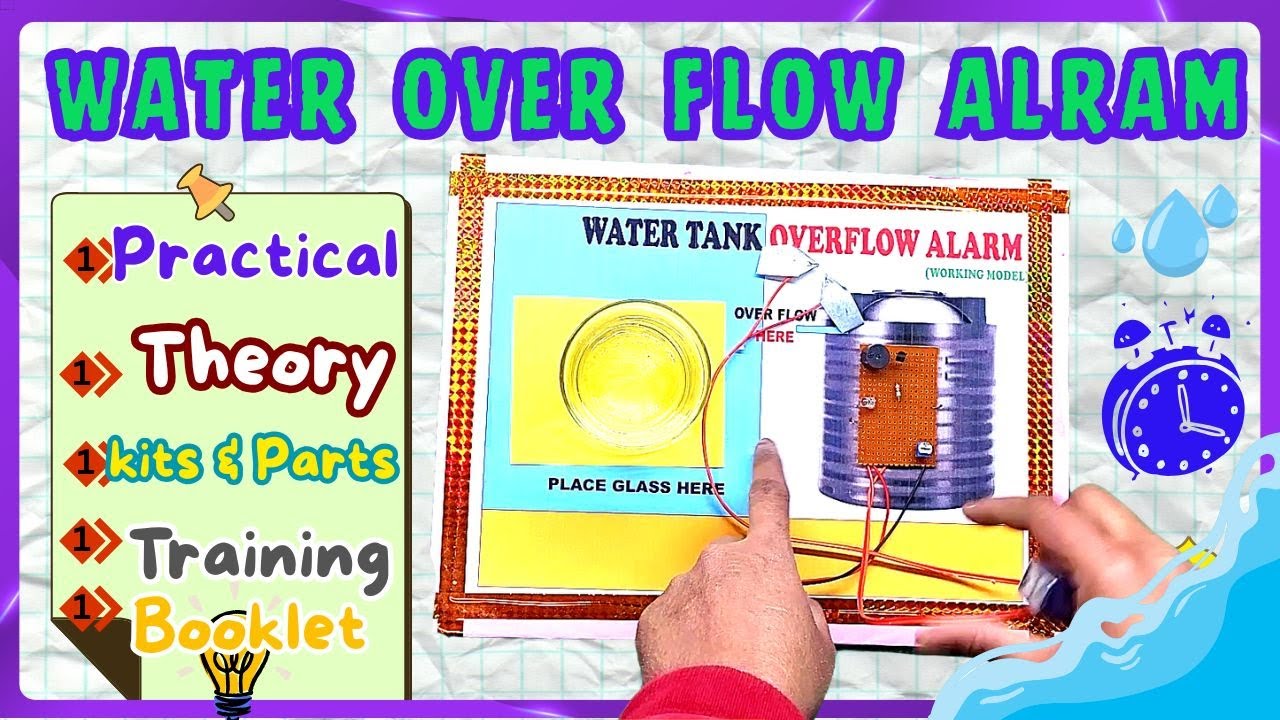 How a Water Level Indicator Works? | Physics Project with Alarm | Physics Investigatory Project