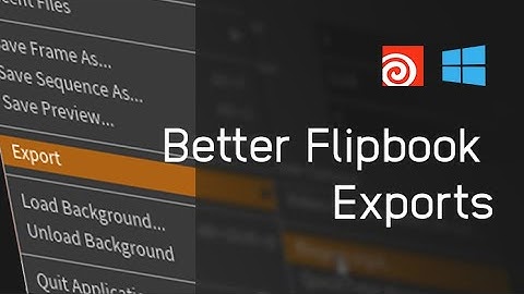 Better Flipbook video exporting out of Houdini (Free)