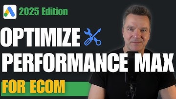 Performance Max Optimization for Ecommerce | 2025 Edition #googleads #performancemax
