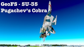 GeoFS: SU-35 Pugachev