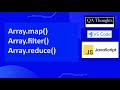 JavaScript Array Methods: Map, Filter &amp; Reduce Explained -  Array Manipulation
