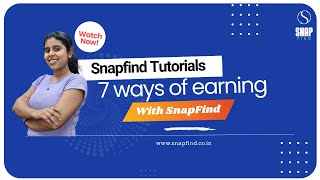 7 Ways to Earn with SnapFind πΈ | Freelancing Made Simple & Rewarding!