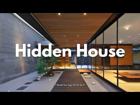 Inside The Hidden Geometry House: A Minimalist House Design That