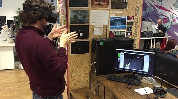Oculus Rift & Leap Motion Testing