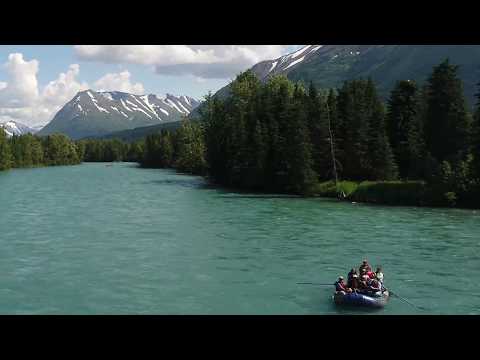 DJI Mavic 2 Zoom Feature Demo in Post with Phantom 4 - Drone Dolly Zoom - 2018 Alaska Adventures
