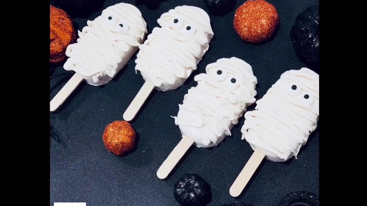 Mummy Cakesicles