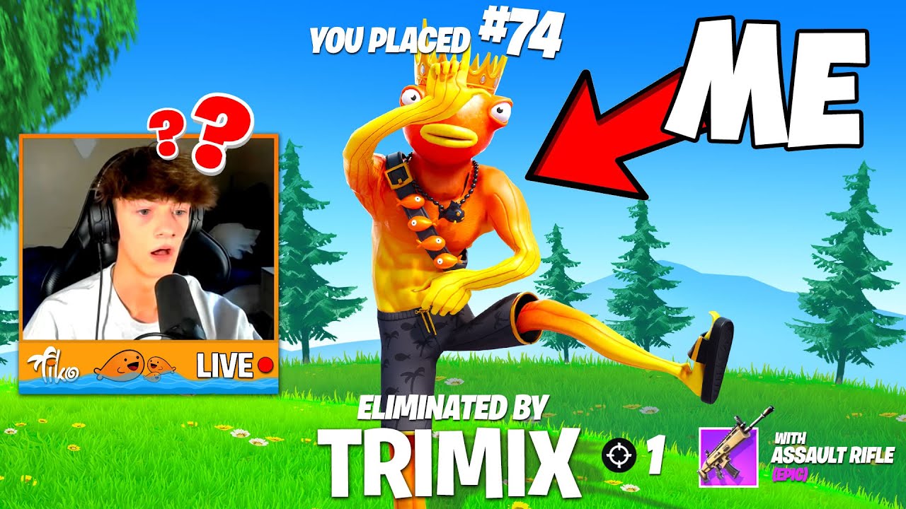 I Stream Sniped Youtubers & gave them their *OWN* Skin - YouTube