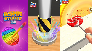 ASMR Studio 3D - All Levels Gameplay Walkthrough Android, ios (Levels 31-34)