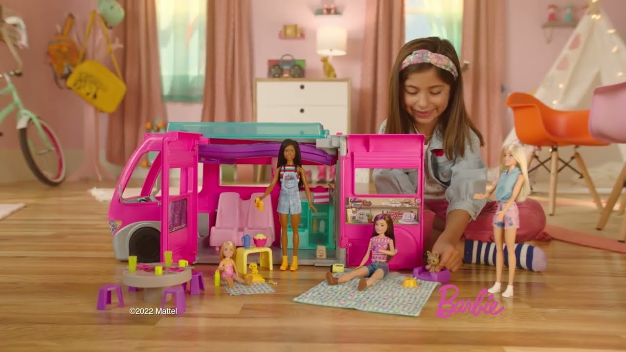 Barbie casa dos sonhos com escorregador mattel