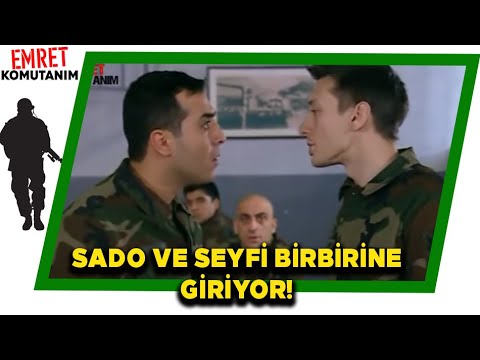 SADO VE SEYFİ BİRBİRİNE GİRİYOR | Emret Komutanım 66. Bölüm