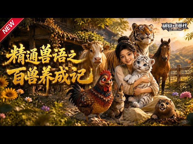 MULTISUB📢新番上线《精通兽语之百兽养成记》#最新漫剧 #漫剧合集 #一口气看完 #动漫 #anime #AI漫剧 #破晓动漫社